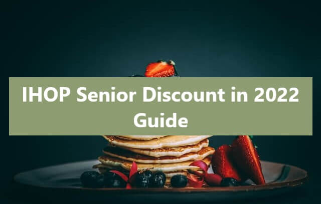 IHOP senior discount