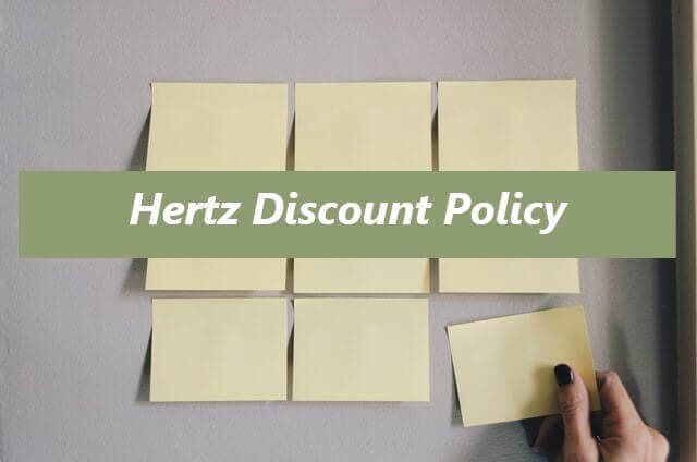 Hertz Discount Policy