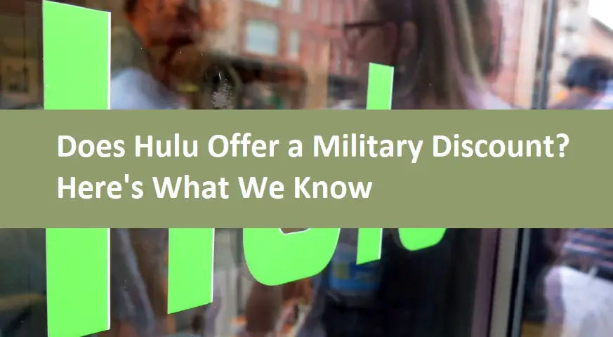 Does Hulu Offer a Military Discount? Here's What We Know