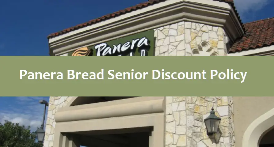 Panera Bread Senior Discount Policy