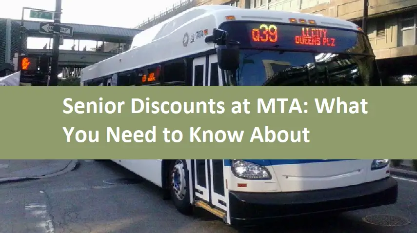 Senior Discounts at MTA: What You Need to Know About OMNY
