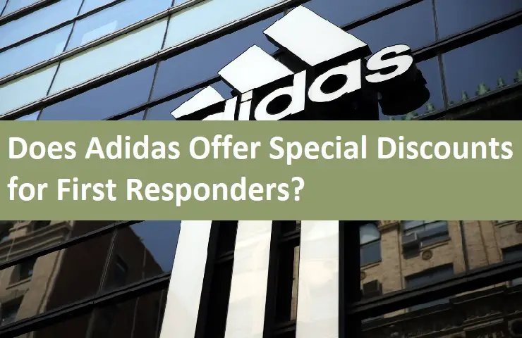 Does Adidas Offer Special Discounts for First Responders?