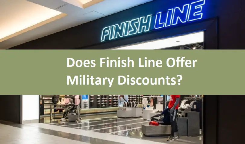 Does Finish Line Offer Military Discounts?