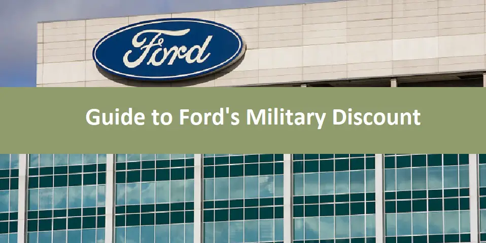 Guide to Ford's Military Discount