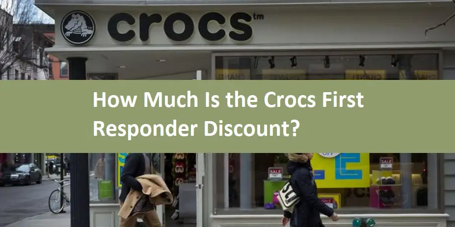How Much Is the Crocs First Responder Discount?