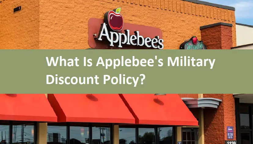 What Is Applebee's Military Discount Policy? 