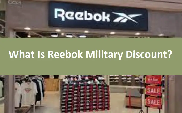What Is Reebok Military Discount?