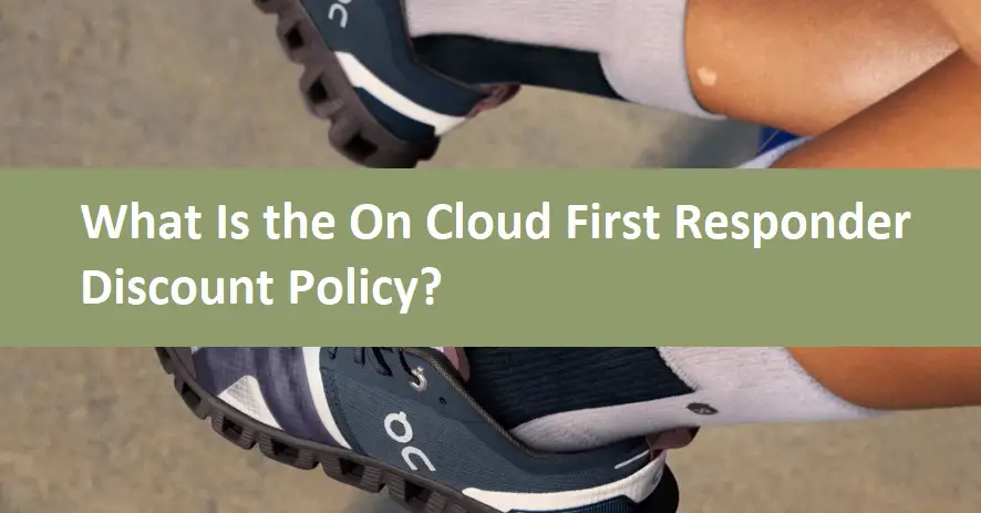 What Is the On Cloud First Responder Discount Policy?
